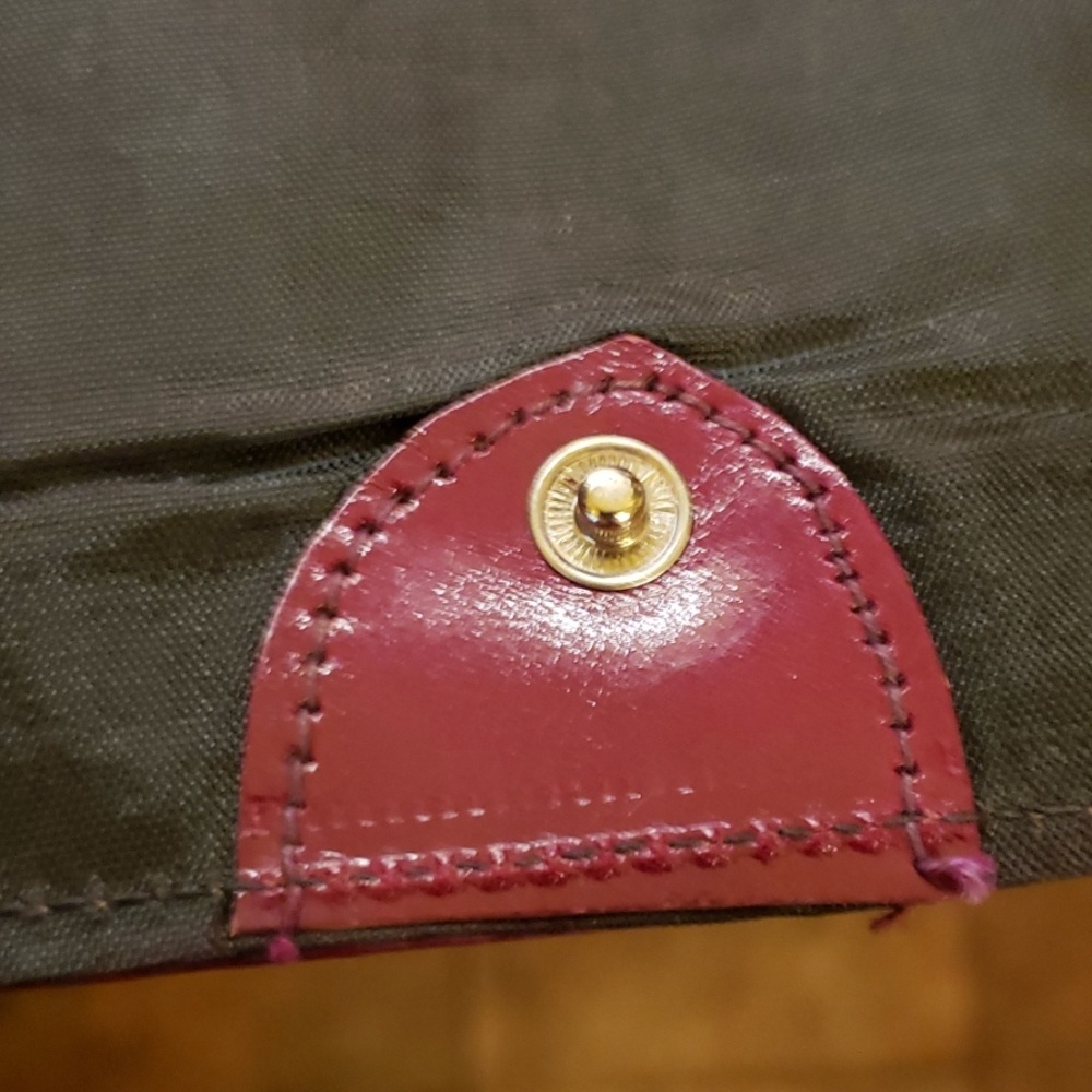 Vintage Leather Envelope Clutch - Picture 6 of 8